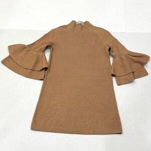 NWOT Anthropologie Claudette Women's Ruffled Sweater Dress